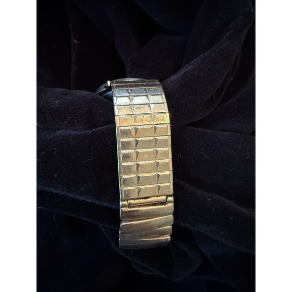 Vintage 1960s HAMILTON Hand Wind Men’s Watch Gold Stretch Band main image 6
